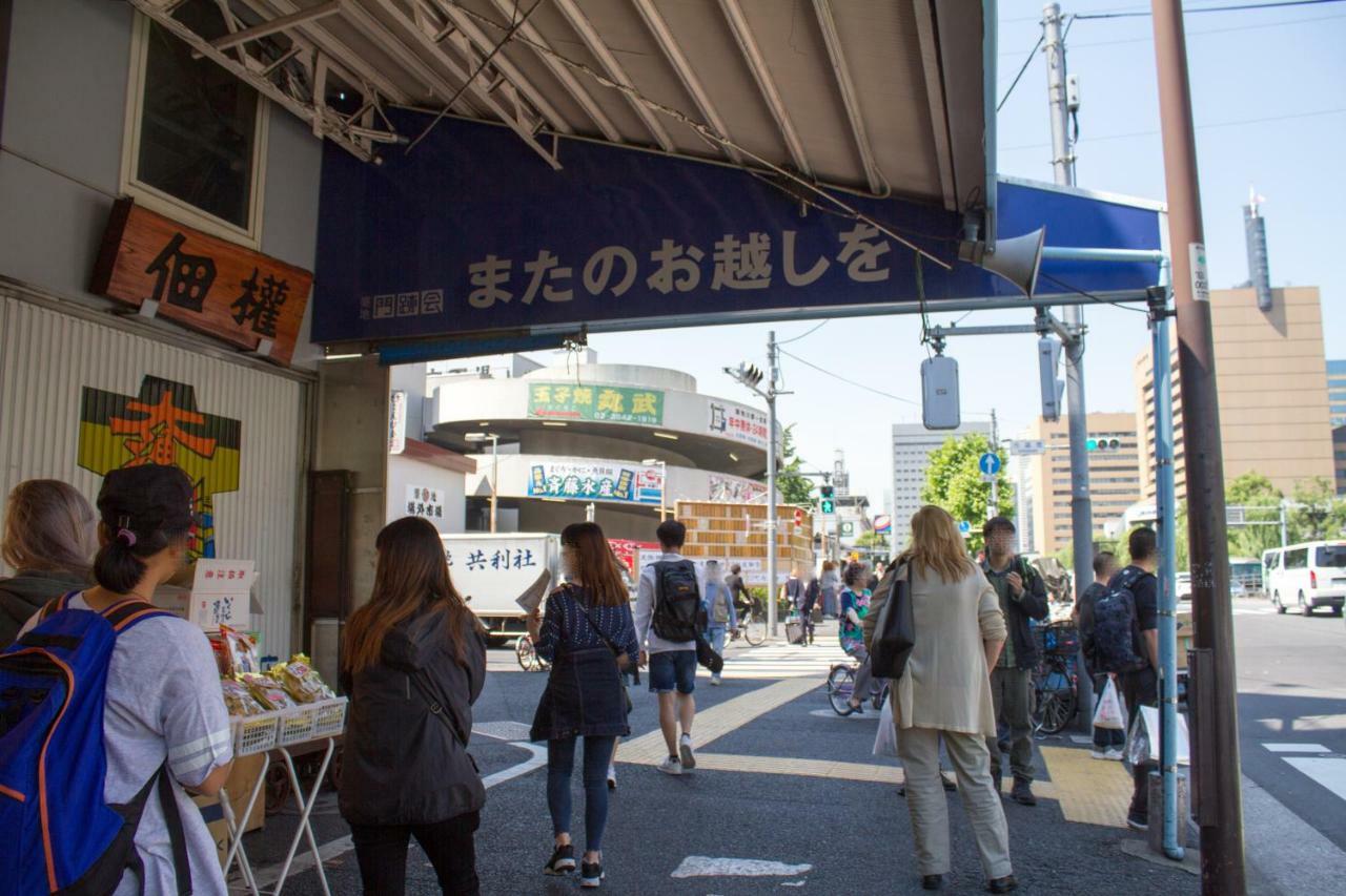 Tsukiji Guest House Kagura 東京都 エクステリア 写真